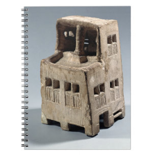 Model of a house (limestone) notebook