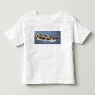 Model of a pirate ship, c.1810 toddler t-shirt