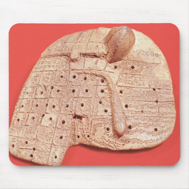 Model of a sheep's liver mouse pad (Front)