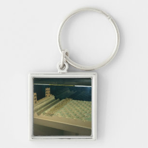 Model of Caesar's defences at Alesia Keychain