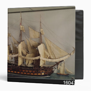 Model of the ship 'L'Achille' Binder
