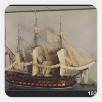 Model of the ship 'L'Achille'