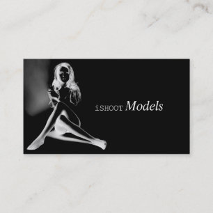Model Photographer Photography Camera Modelling Business Card