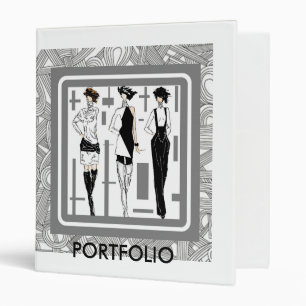 model portfolio binder