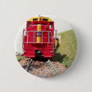 Model Railroading 2 Inch Round Button