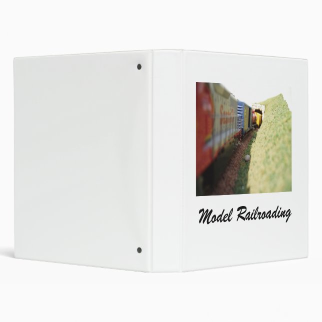 Model Railroading Binder (Background)