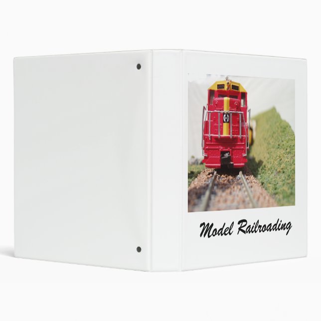 Model Railroading Binder (Background)