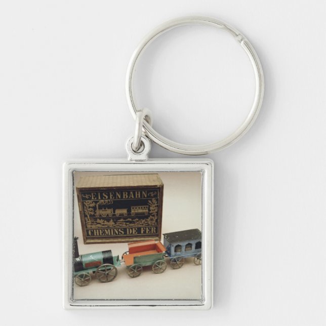 Model railway, c.1870 keychain (Front)