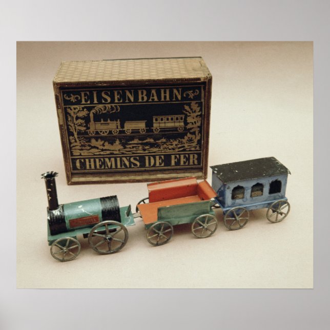 Model railway, c.1870 poster (Front)