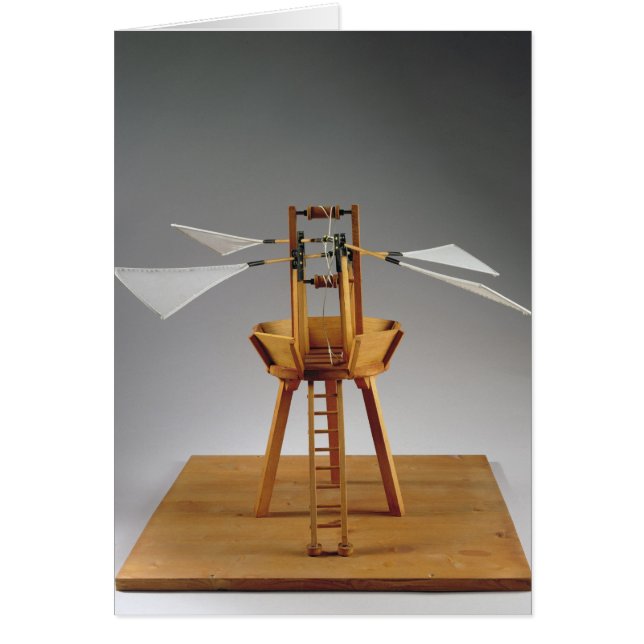 Model reconstruction of da Vinci's design (Front)