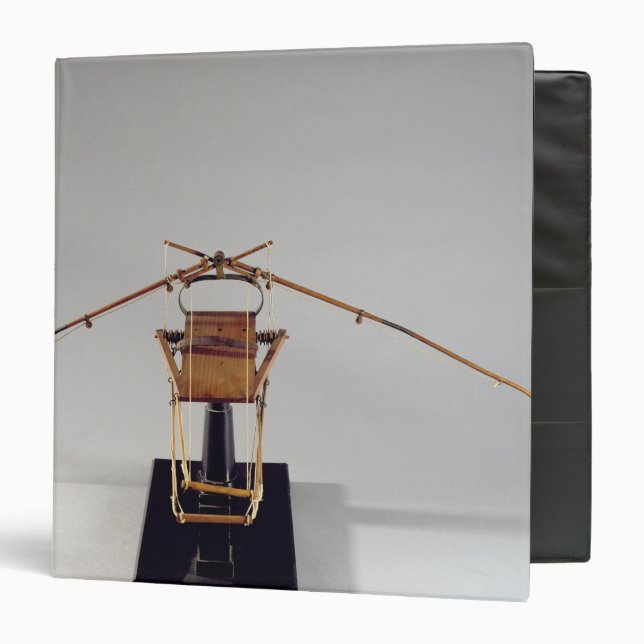 Model reconstruction of da Vinci's design Binder (Front/Inside)