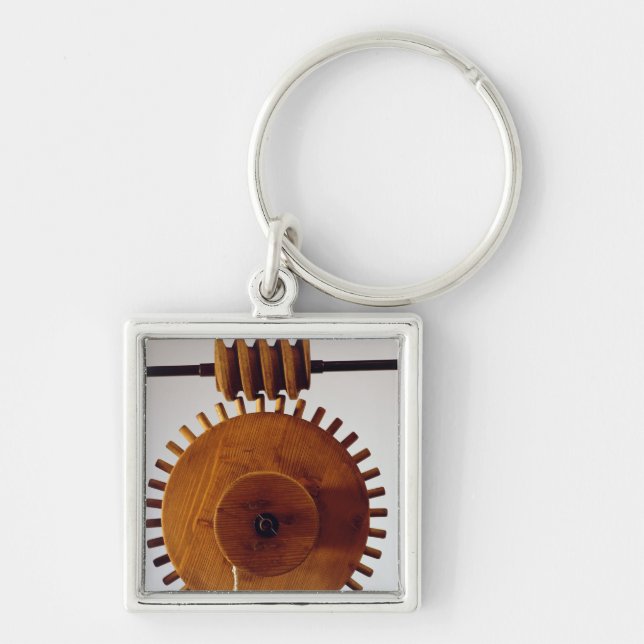 Model reconstruction of da Vinci's design Keychain (Front)