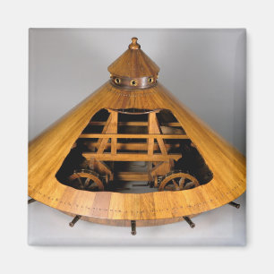 Model reconstruction of da Vinci's design Magnet