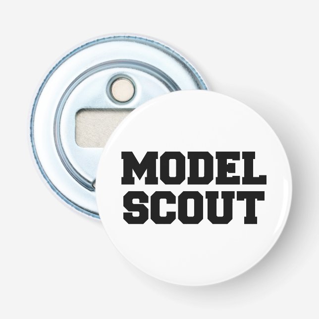 MODEL SCOUT BOTTLE OPENER (Front)