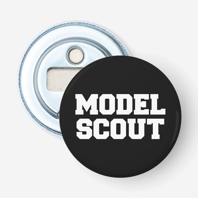 MODEL SCOUT BOTTLE OPENER (Front)