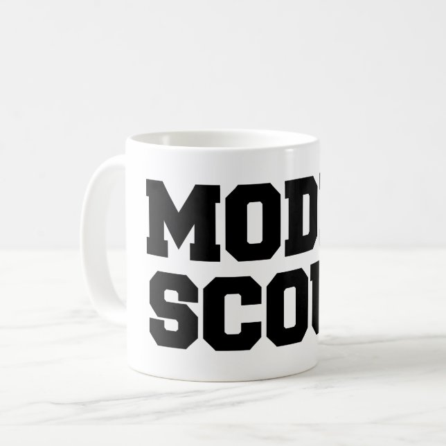 MODEL SCOUT COFFEE MUG (Front Left)