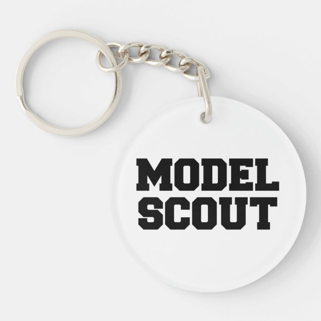MODEL SCOUT KEYCHAIN (Front)