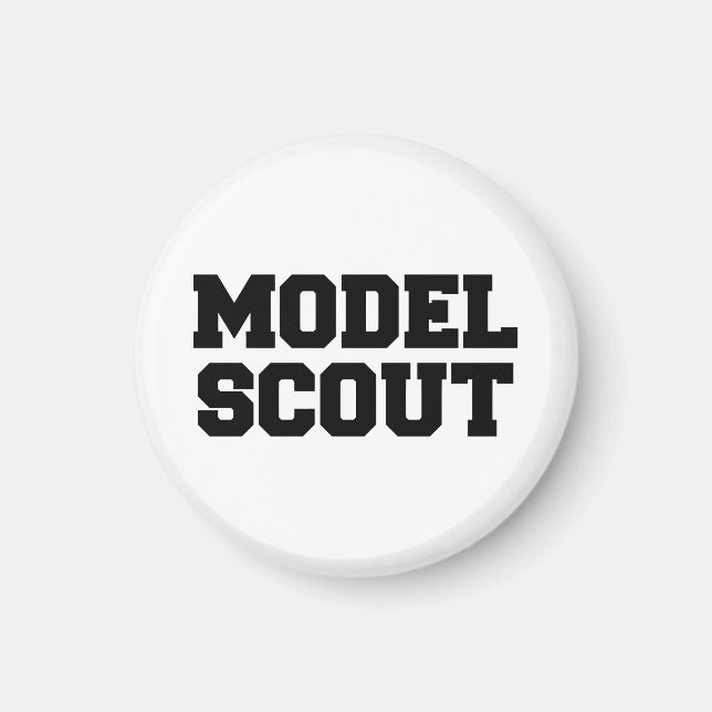 MODEL SCOUT MAGNET (Front)