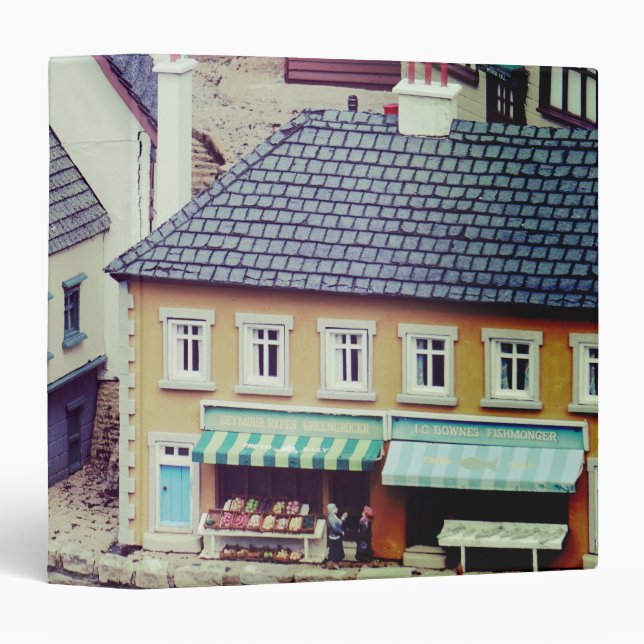 Model Seaside Buildings Binder (Front/Spine)