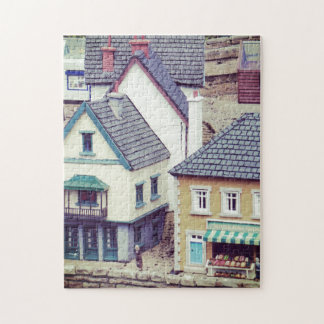 Model Seaside Buildings Jigsaw Puzzle