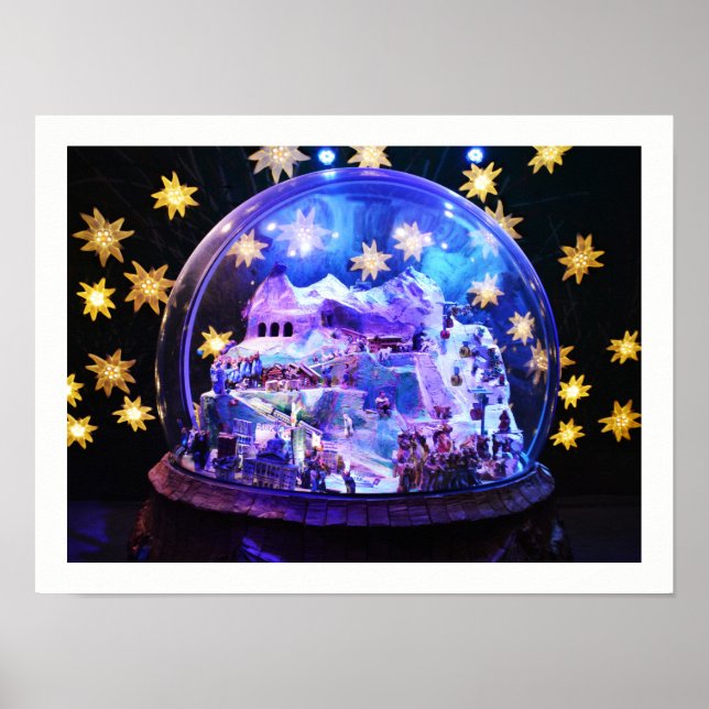 Model snow scene poster (Front)