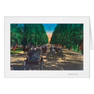 Model-T Fords on Kearney AvenueFresno, CA