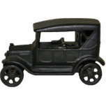 Model T Keychain Photo Sculpture Keychain<br><div class="desc">Acrylic photo sculpture keychain of an image of a vintage cast-iron Model T auto. See matching acrylic photo sculpture magnet,  ornament and sculpture. See the entire Roaring 20s Keychain collection in the SPECIAL TOUCHES | Party Favours section.</div>
