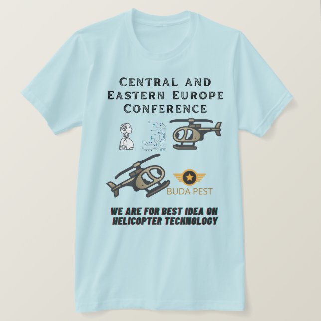 Model T-shirt Helicopter Summit (Design Front)