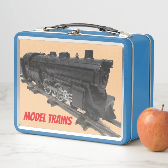 Model Trains Metal Lunchbox  (In Situ)