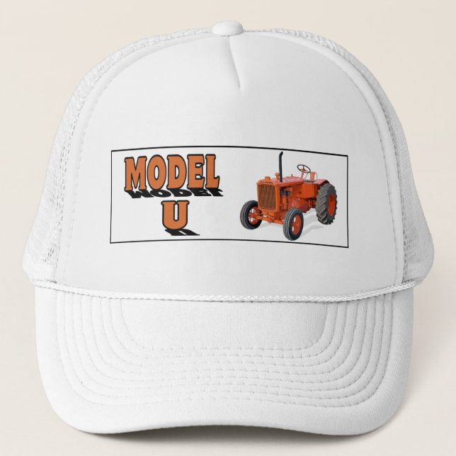 Model U Trucker Hat (Front)