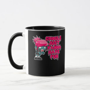Model Vintage Photograp Ghouls Just To Have Fun A Mug