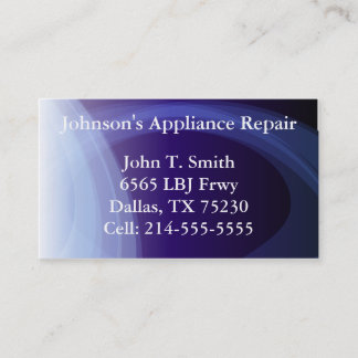 Modèle 3 de carte de visite