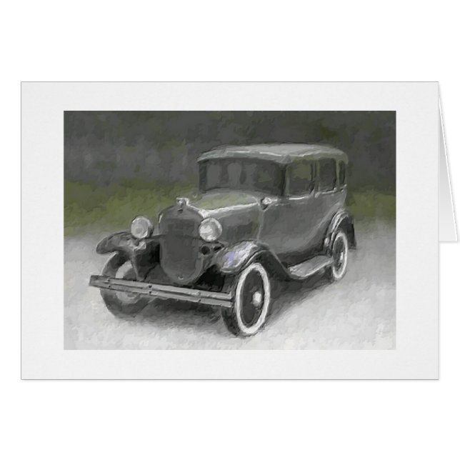 Modèle A Sedan 1930 (Devant Horizontal)