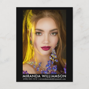 Modèle Acteur 1 Carte photo Comp Carte postale noi