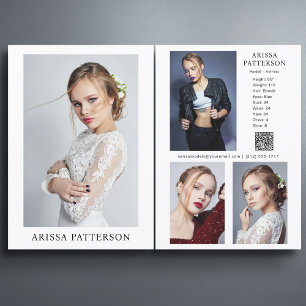 Modèle Acteur 5x7 Comp Carte SED QR 4 Photo 2 Côté