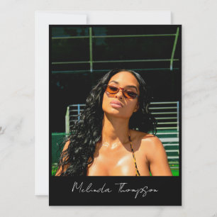 Modèle Acteur Modélisation Carte Comp 5 Photo Infl