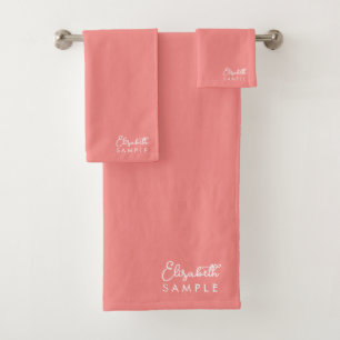 Modèle Apricot Moderne Calligraphié Nom Meilleur