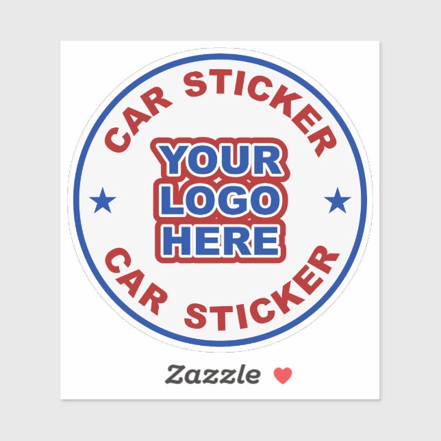 Modèle autocollant de voiture. Customisez votre au (Feuille)