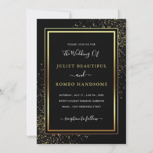 Modèle Black et Gold personnalisé