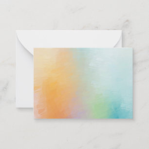 Modèle blanc Abstrait coloré personnalisé