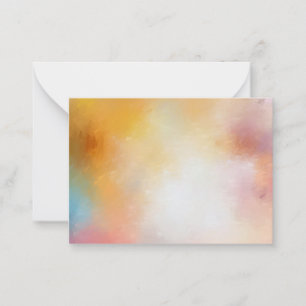 Modèle blanc Abstrait personnalisé élégant coloré