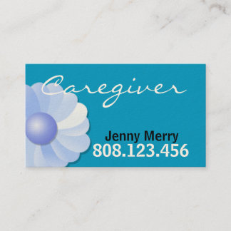 Modèle bleu de carte de visite de travailleur