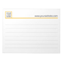 Modèle Bloc-notes professionnel personnalisé