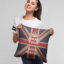 Modèle calme - Coussin Union Jack Vintage