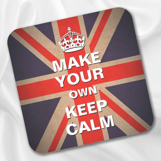 Modèle calme - Stickers Union Jack Vintages (Créateur téléchargé)