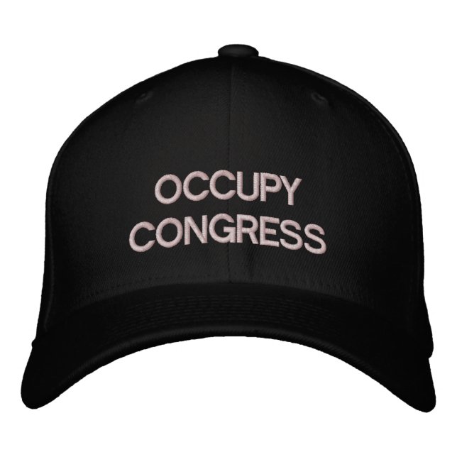 Modèle Casquette Occupy Congress (Devant)