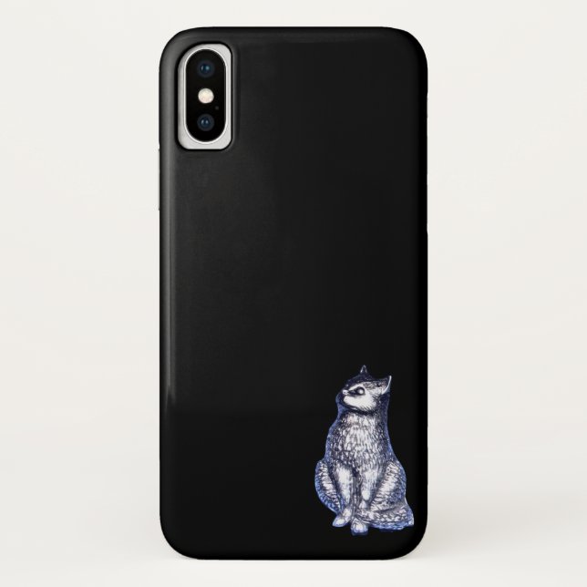 modèle coque iphoneX de pomme (Dos)
