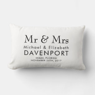 Modèle Coussin mariage