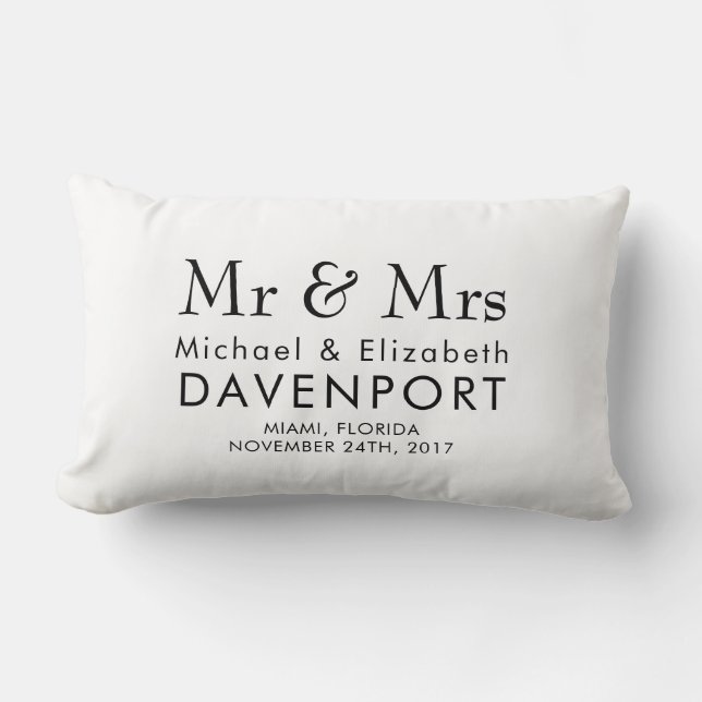 Modèle Coussin mariage (Recto)