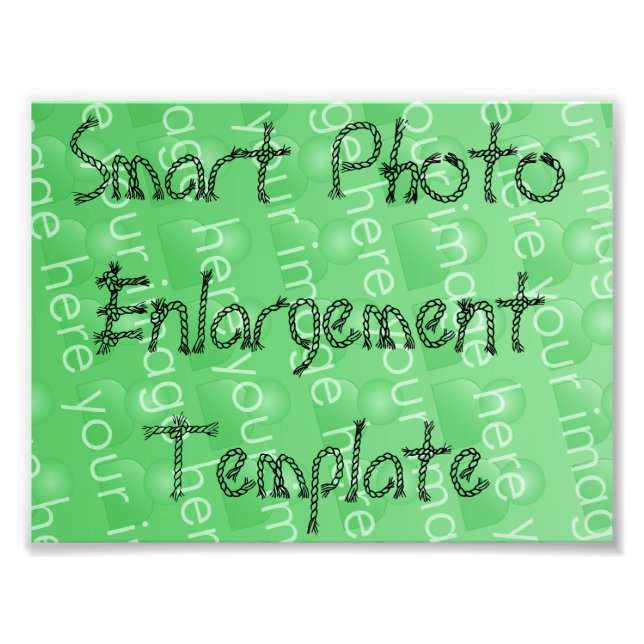 Modèle d'agrandissement Smart Photo (Devant)